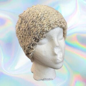 Chunky Knit Cream Headband
